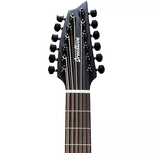 Breedlove Discovery S CE European Spruce 12-String Concert Acoustic-Electric Guitar Black - musicians--Friend