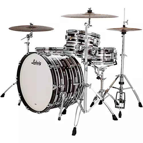 Ludwig Classic Maple 3-Piece Pro Beat Shell Pack with 24 in. Bass Drum Digital Sparkle - musicians--Friend