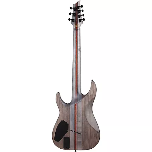 Schecter Guitar Research C-7 Multiscale SLS Elite Evil Twin Satin Black - musicians--Friend