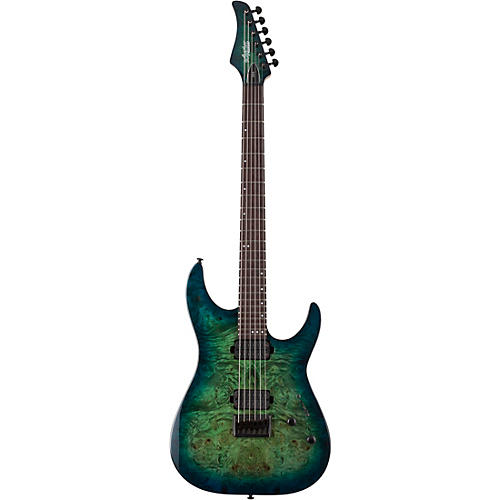 Schecter Guitar Research CR-6 Electric Guitar Aquaburst - musicians--Friend