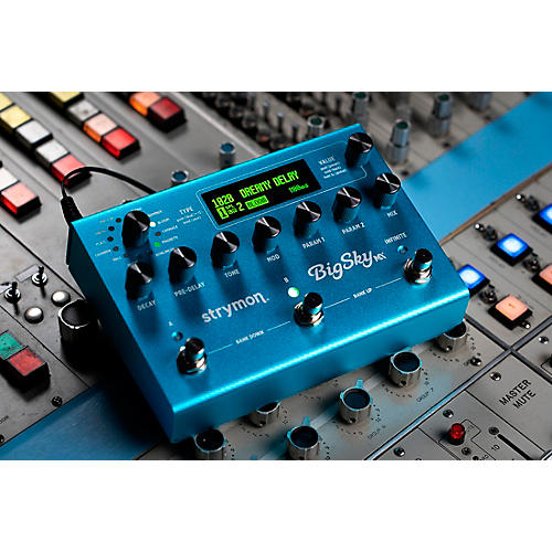 Strymon BigSky MX Reverb Workstation Effects Pedal Blue - musicians--Friend