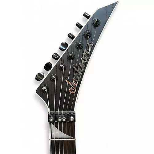 Used 2024 Jackson SL7 JEFF LOOMIS Black Solid Body Electric Guitar Black - musicians--Friend