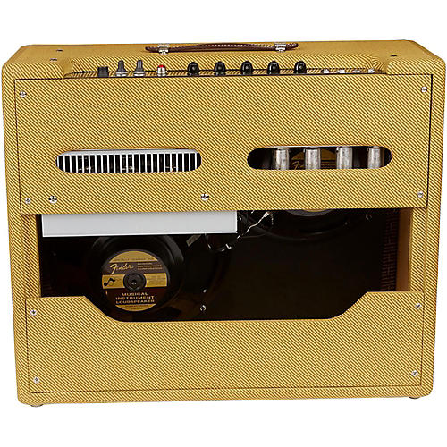 Fender '57 Custom Twin 40W 2x12 Tube Guitar Amp Lacquered Tweed - musicians--Friend
