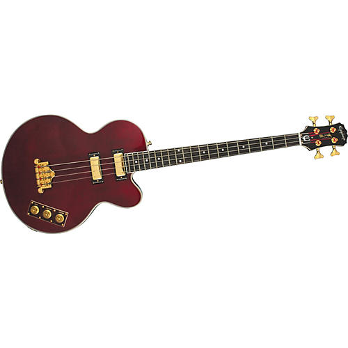 Epiphone Allen Woody Rumblekat Bass Wine Red - musicians--Friend