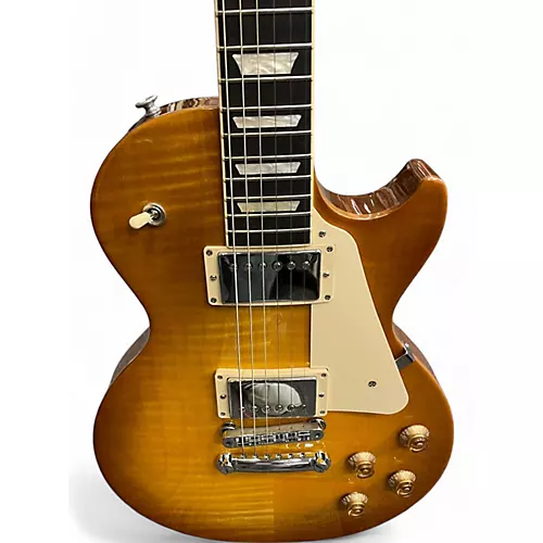 Used 2024 Gibson Les Paul studio Session AA Honey Burst Solid Body Electric Guitar Honey Burst - musicians--Friend