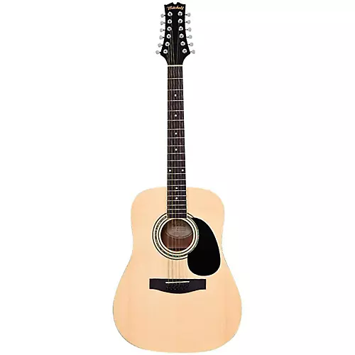 Mitchell D120S12E 12-String Dreadnought Acoustic-Electric Guitar Natural - musicians--Friend