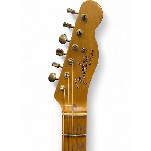 Used Fender CUSTOM SHOP 1952 TELECASTER HEAVY RELIC LIMITED EDITION NOCASTER BLONDE Solid Body Electric Guitar NOCASTER BLONDE - musicians--Friend
