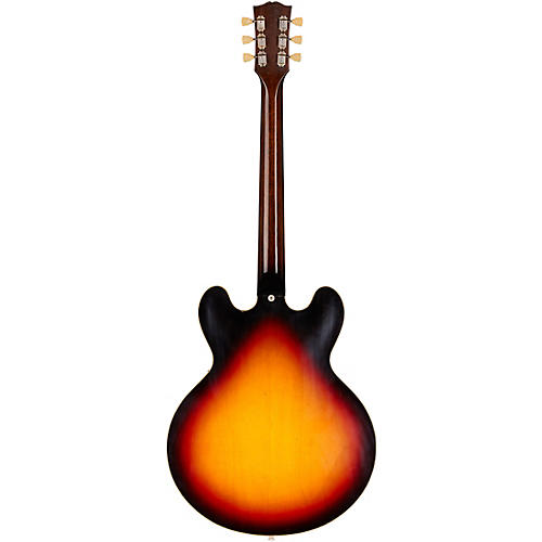 Gibson Custom Murphy Lab 1958 ES-335 Light Aged Semi-Hollow Electric Guitar Tri-Burst - musicians--Friend