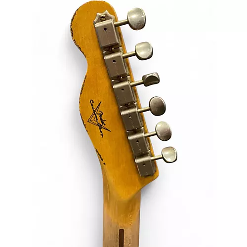 Used 2023 Fender 1952 Telecaster Heavy Relic CME Exclusive HS Custom Shop Butterscotch Blonde Solid Body Electric Guitar Butterscotch Blonde - musicians--Friend