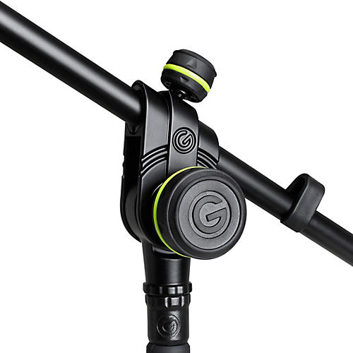 Gravity Stands Microphone Stand With Round Base And 2-point Adjustment Boom - musicians--Friend