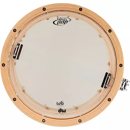 PDP by DW Concept Series 20-Ply Snare Drum With Wood Hoops 14 x 6.5 in. Natural Lacquer - musicians--Friend