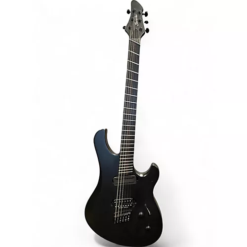 Used Jericho prism 6 flat black Solid Body Electric Guitar flat black - musicians--Friend