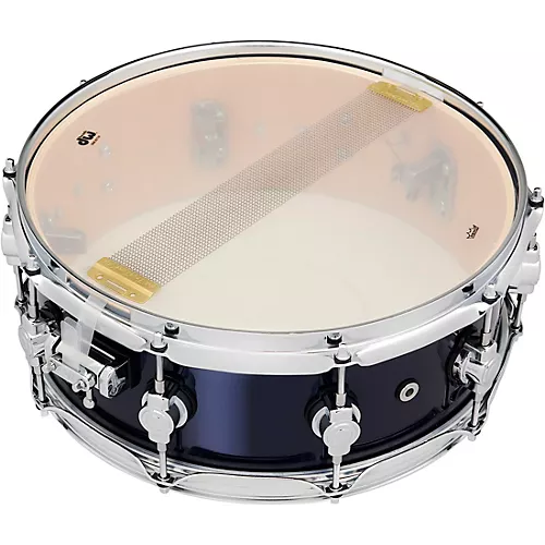 DW DWe Wireless Acoustic/Electronic Convertible Snare Drum 14 x 5 in. Lacquer Custom Specialty Black Cherry Metallic - musicians--Friend