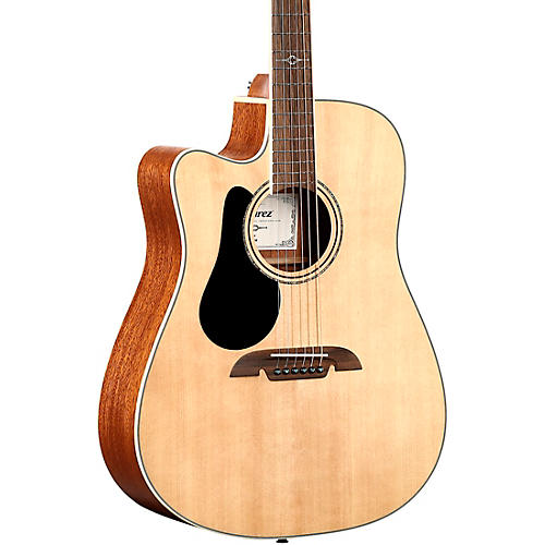 Alvarez AD60LCE Left-Handed Dreadnought Acoustic-Electric Guitar Natural - musicians--Friend