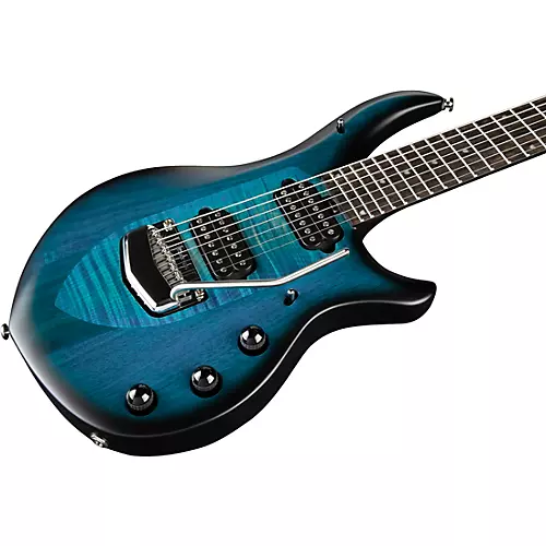 Ernie Ball Music Man John Petrucci Majesty 7 Electric Guitar Gravity Green - musicians--Friend