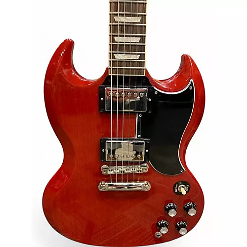 Used Gibson 1961 Reissue SG Cherry Solid Body Electric Guitar Cherry - musicians--Friend