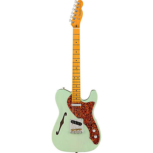 Fender American Professional II Telecaster Thinline Limited-Edition Electric Guitar Transparent Shell Pink - musicians--Friend
