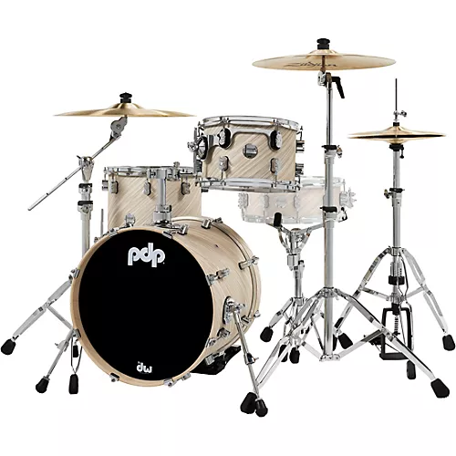PDP by DW Concept Maple 3-Piece Bop Shell Pack Satin Black - musicians--Friend