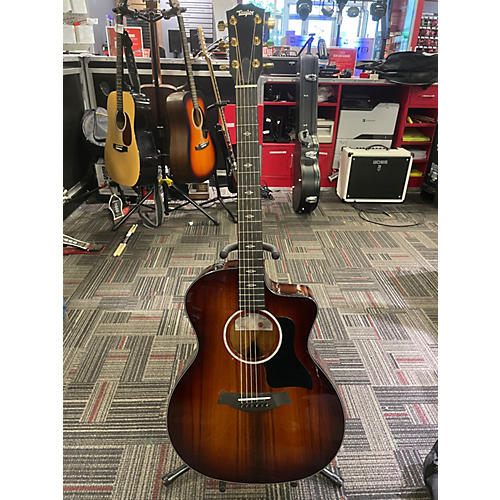 Used Taylor 224CEKDLX SHADED EDGE BURST Acoustic Electric Guitar SHADED EDGE BURST - musicians--Friend