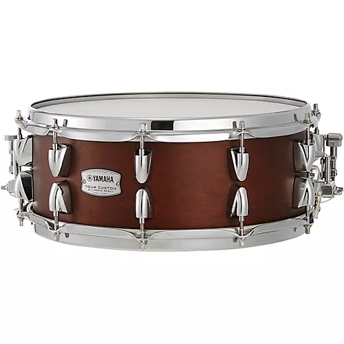 Yamaha Tour Custom Maple Snare Drum 14 x 5.5 in. Licorice Satin - musicians--Friend