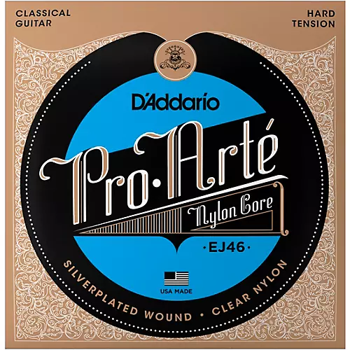 D'Addario EJ46 Pro-Arte Hard Tension Classical Guitar Strings - musicians--Friend
