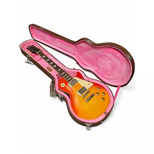 Used Epiphone 1959 Reissue Les Paul Standard Cherry Sunburst Solid Body Electric Guitar Cherry Sunburst - musicians--Friend