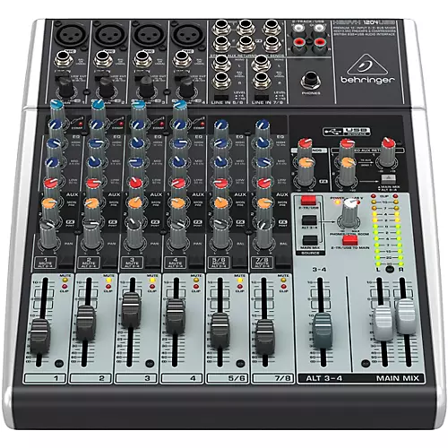 Behringer XENYX 1204USB USB Mixer - musicians--Friend