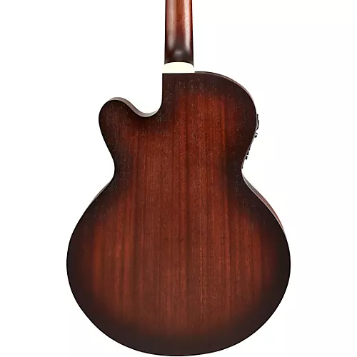 Mitchell T239B-CE-BST Terra Acoustic-Electric Bass Guitar Edge Burst - musicians--Friend