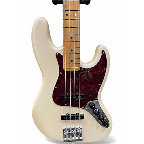 Used Fender Player Plus Active Jazz Bass Olympic Pearl Electric Bass Guitar Olympic Pearl - musicians--Friend