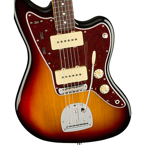 Fender American Professional II Jazzmaster Rosewood Fingerboard Electric Guitar Dark Night - musicians--Friend