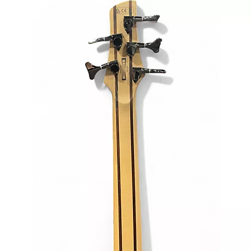 Used Ibanez SR405EQM Trans Black Electric Bass Guitar Trans Black - musicians--Friend