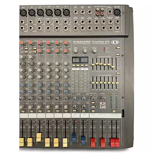 Used DYNACORD POWERMATE 1000 Powered Mixer - musicians--Friend