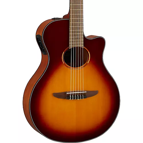 Yamaha NTX1 Acoustic-Electric Classical Guitar Black - musicians--Friend