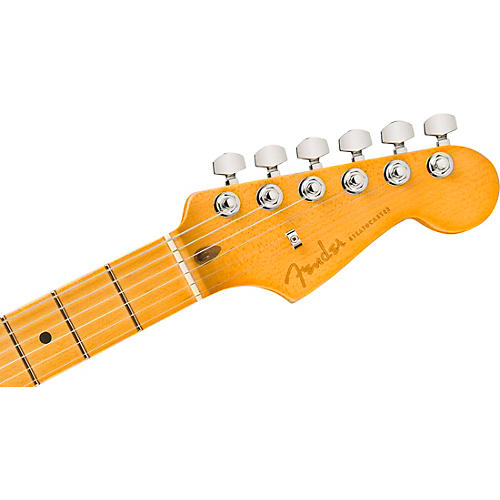Fender American Ultra II Stratocaster HSS Maple Fingerboard Electric Guitar Sinister Red - musicians--Friend