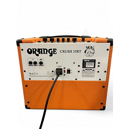 Used Orange Amplifiers Crush 35RT Guitar Combo Amp - musicians--Friend