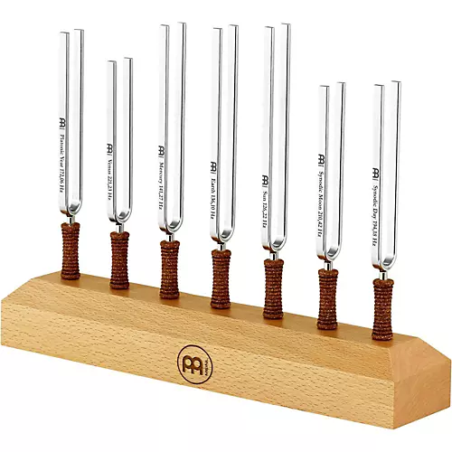 MEINL Sonic Energy Solid Beech Wood Tuning Fork Holder 16 Forks - musicians--Friend