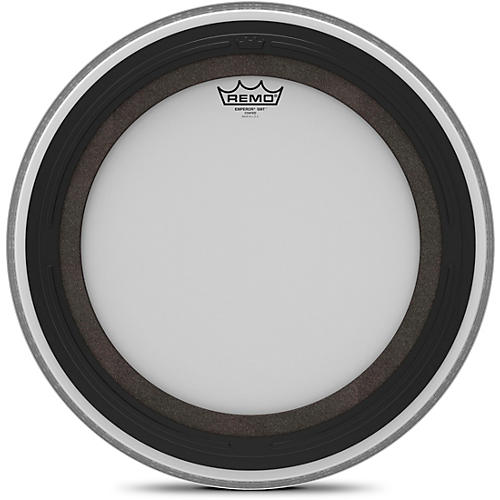 Remo Emperor SMT Coated Bass Drum Head 24 in. White - musicians--Friend