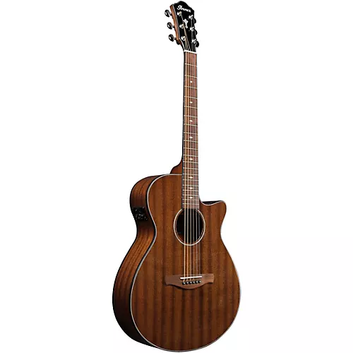 Ibanez AEG62 Grand Concert Acoustic-Electric Guitar Natural Mahogany - musicians--Friend