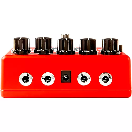 MXR Tom Morello Power 50 Overdrive Effects Pedal Red - musicians--Friend