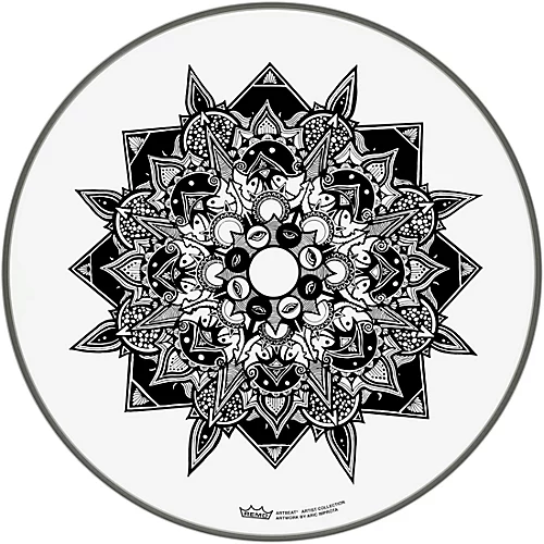 Remo ArtBEAT Aric Improta, Disillusion Artist Collection Drum Head, 16