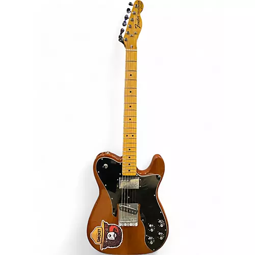 Used 2021 Fender American Original 70s Telecaster Custom Mocha Solid Body Electric Guitar Mocha - musicians--Friend