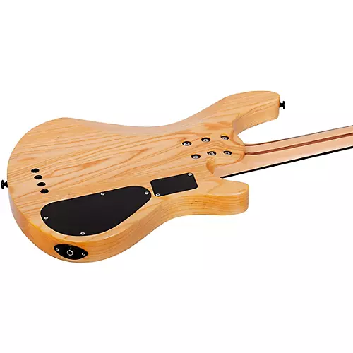 Schecter Guitar Research Reaper-4 Left-Handed Electric Bass Natural Satin - musicians--Friend