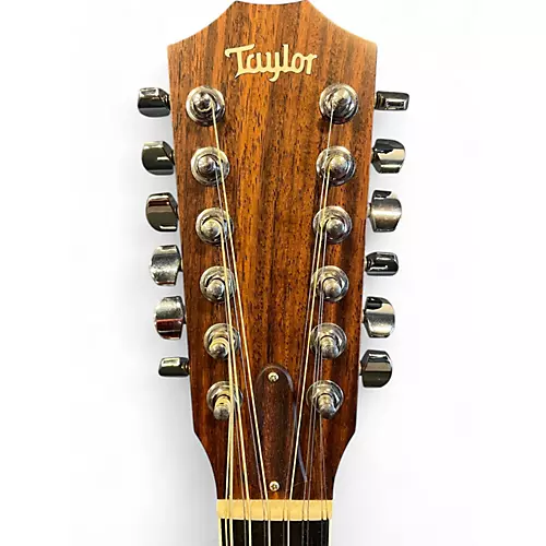 Used Taylor GA3-12 Natural 12 String Acoustic Guitar Natural - musicians--Friend
