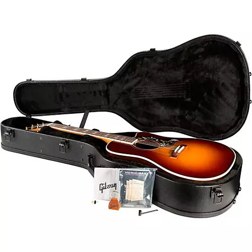 Gibson Hummingbird Standard Rosewood EC Acoustic-Electric Guitar Rosewood Burst - musicians--Friend
