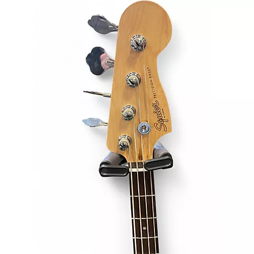 Used Squier Precision Bass BLACK Electric Bass Guitar BLACK - musicians--Friend