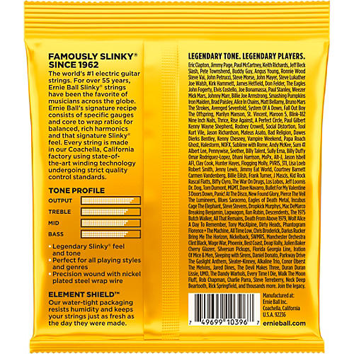 Ernie Ball Skinny Top/Beefy Bottom 2216 (10-54) Nickel Wound Electric Guitar Strings - musicians--Friend