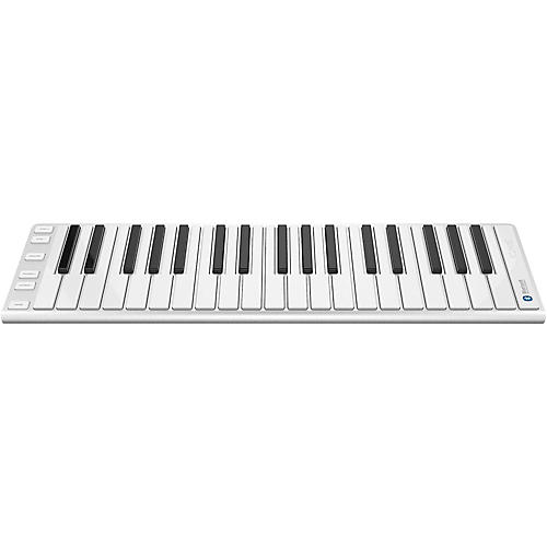 CME Xkey Air Wireless Bluetooth Mobile Keyboard Controller Silver 37 Key - musicians--Friend