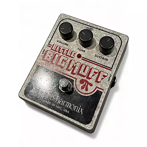 Used Electro-Harmonix Little Big Muff Distortion Effect Pedal - musicians--Friend