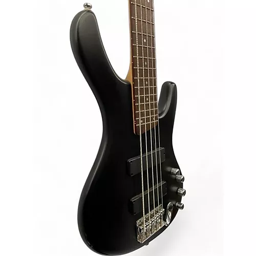 Used Ibanez EDB405 Black Electric Bass Guitar Black - musicians--Friend
