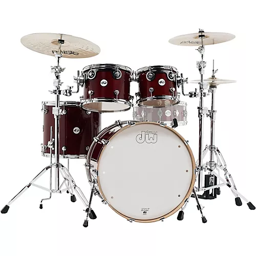 DW Design Series 4-Piece Shell Pack Cherry Stain - musicians--Friend